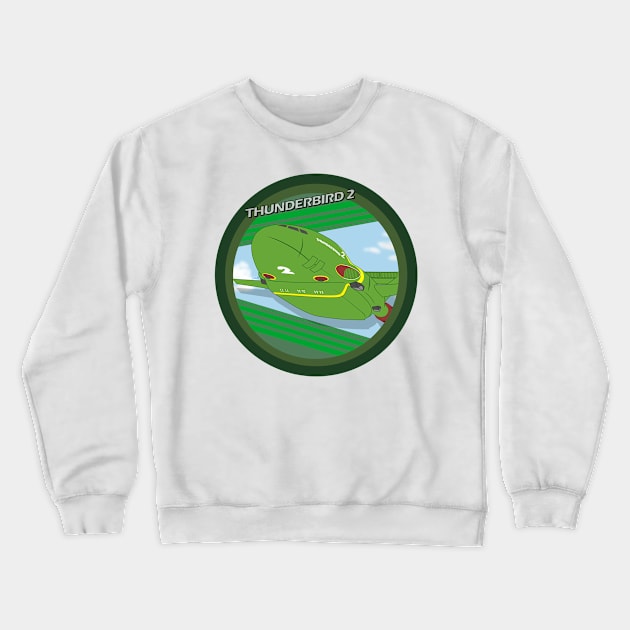 Thunderbird 2 Crewneck Sweatshirt by corzamoon